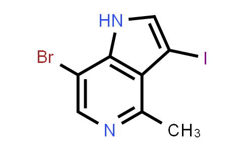 7-Bromo-3-iodo-4-methyl-1H-pyrrolo[3,2-c]pyridine