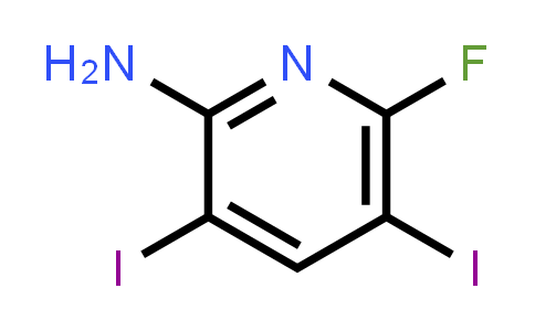 6-Fluoro-3,5-diiodopyridin-2-amine