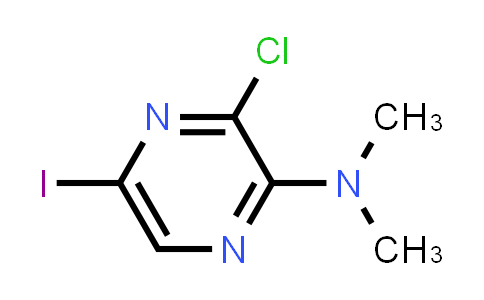 3-Chloro-5-iodo-N,N-dimethylpyrazin-2-amine