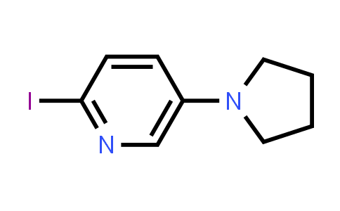 2-Iodo-5-(pyrrolidin-1-yl)pyridine