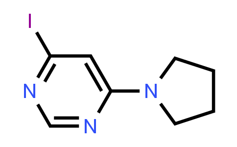 4-Iodo-6-(pyrrolidin-1-yl)pyrimidine