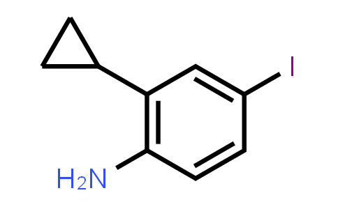 2-Cyclopropyl-4-iodoaniline