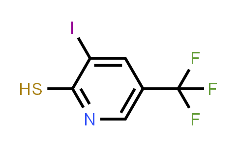 2-Mercapto-3-iodo-5-(trifluoromethyl)pyridine