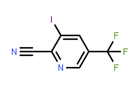 2-Cyano-3-iodo-5-(trifluoromethyl)pyridine