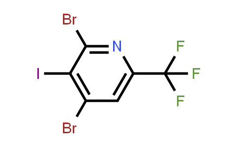 2,4-Dibromo-3-iodo-6-(trifluoromethyl)pyridine