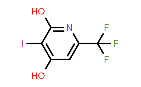 2,4-Dihydroxy-3-iodo-6-(trifluoromethyl)pyridine