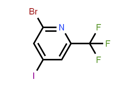 2-Bromo-4-iodo-6-(trifluoromethyl)pyridine