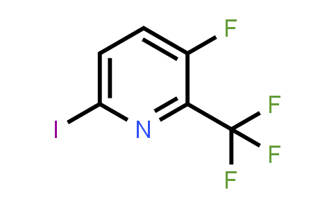 3-Fluoro-6-iodo-2-(trifluoromethyl)pyridine