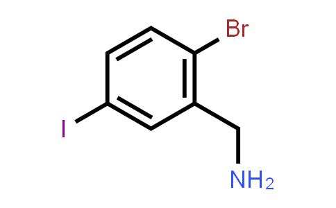 (2-Bromo-5-iodophenyl)methanamine