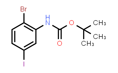 tert-Butyl (2-bromo-5-iodophenyl)carbamate