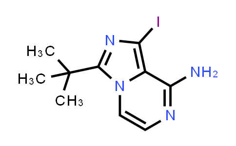 3-(tert-Butyl)-1-iodoimidazo[1,5-a]pyrazin-8-amine