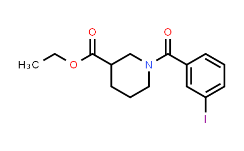 Ethyl 1-(3-iodobenzoyl)piperidine-3-carboxylate