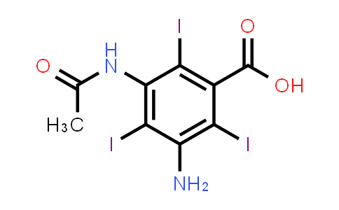 3-(Acetylamino)-5-amino-2,4,6-triiodobenzoic acid