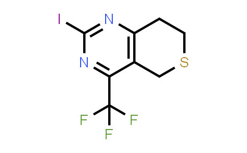 5,7,8-Trihydro-2-iodo-4-(trifluoromethyl)thiopyrano-[4,3-d]-pyrimidine