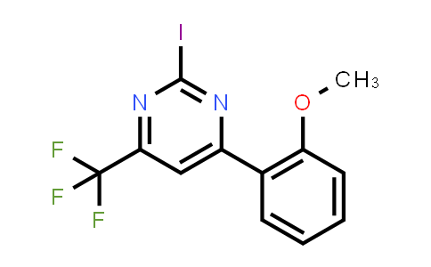 2-Iodo-6-(2-methoxyphenyl)-4-(trifluoromethyl)pyrimidine