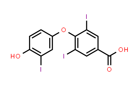 4-(4-Hydroxy-3-iodo-phenoxy)-3,5-diiodo-benzoic acid