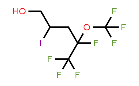 4,5,5,5-Tetrafluoro-2-iodo-4-(trifluoromethoxy)pentan-1-ol