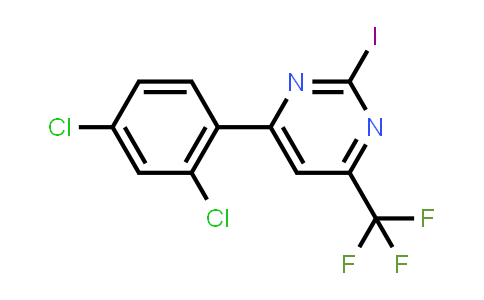 6-(2,4-Dichlorophenyl)-2-iodo-4-(trifluoromethyl)pyrimidine