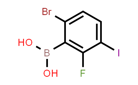 (6-Bromo-2-fluoro-3-iodophenyl)boronic acid