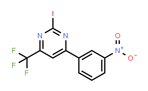 2-Iodo-6-(3-nitrophenyl)-4-(trifluoromethyl)pyrimidine