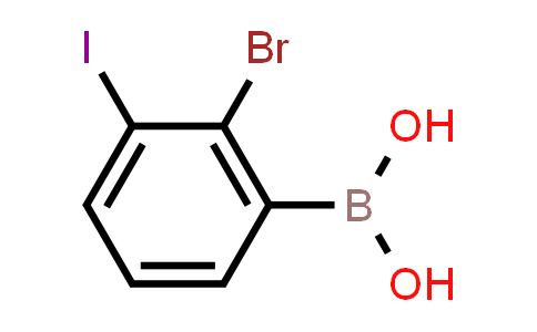 (2-Bromo-3-iodophenyl)boronic acid