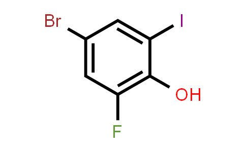 4-Bromo-2-fluoro-6-iodophenol