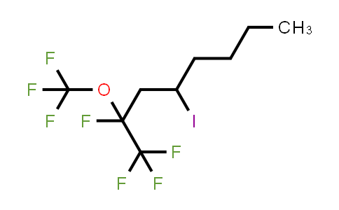 4-Iodo-1,1,1,2-tetrafluoro-2-(trifluoromethoxy)octane