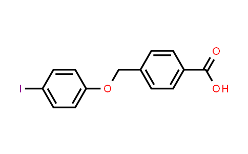 4-[(4-Iodophenoxy)methyl]benzoic acid