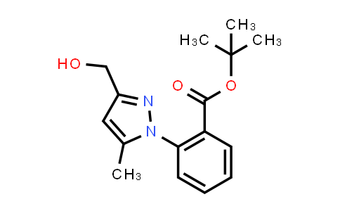 tert-Butyl 2-[3-(hydroxymethyl)-5-methyl-1H-pyrazol-1-yl]benzoate