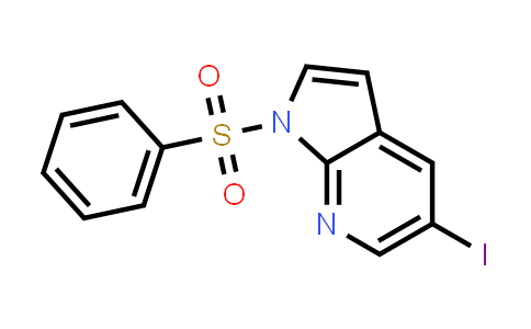 1-Benzenesulfonyl-5-iodo-1H-pyrrolo[2,3-b]pyridine