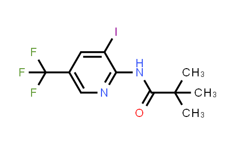 N-(3-Iodo-5-(trifluoromethyl)pyridin-2-yl)-pivalamide