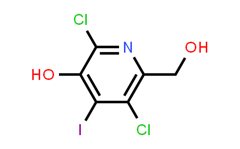 2,5-Dichloro-6-(hydroxymethyl)-4-iodopyridin-3-ol