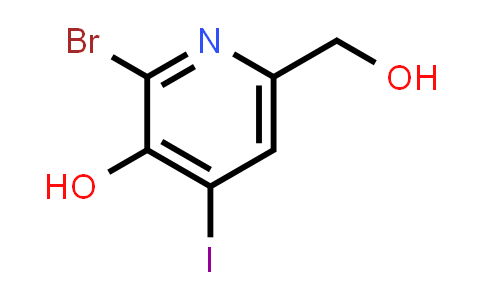 2-Bromo-6-(hydroxymethyl)-4-iodopyridin-3-ol