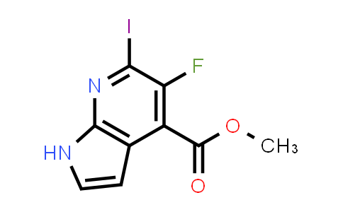 Methyl 5-fluoro-6-iodo-1H-pyrrolo[2,3-b]pyridine-4-carboxylate