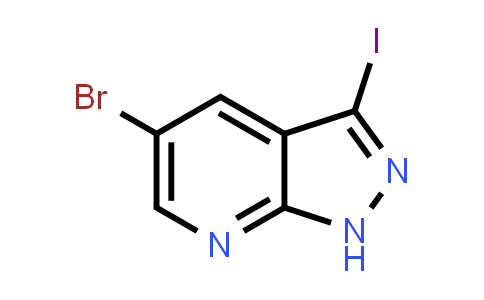 5-Bromo-3-iodo-1H-pyrazolo[3,4-b]pyridine