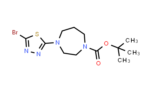 tert-Butyl 4-(5-bromo-1,3,4-thiadiazol-2-yl)-1,4-diazepane-1-carboxylate