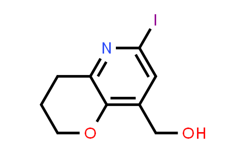 (6-Iodo-3,4-dihydro-2H-pyrano-[3,2-b]pyridin-8-yl)methanol