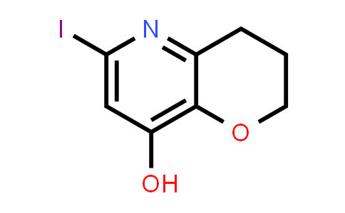 6-Iodo-3,4-dihydro-2H-pyrano[3,2-b]pyridin-8-ol