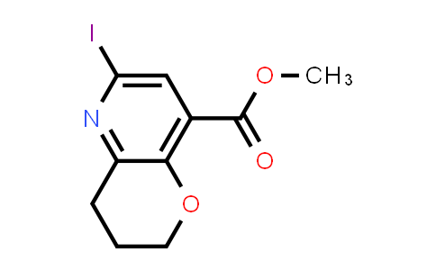 Methyl 6-iodo-3,4-dihydro-2H-pyrano-[3,2-b]pyridine-8-carboxylate