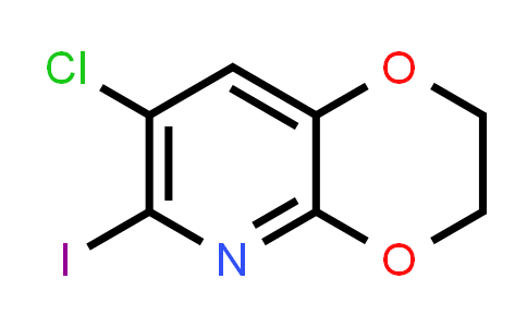 7-Chloro-6-iodo-2,3-dihydro-[1,4]dioxino[2,3-b]pyridine