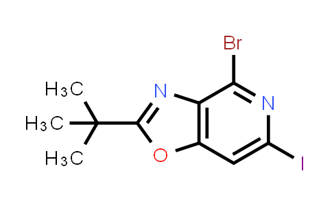 4-Bromo-2-(tert-butyl)-6-iodooxazolo[4,5-c]pyridine