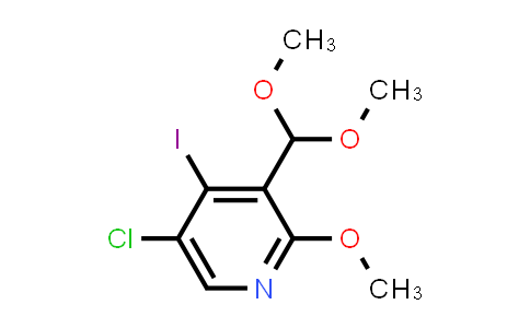 5-Chloro-3-(dimethoxymethyl)-4-iodo-2-methoxypyridine