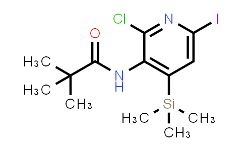 N-(2-Chloro-6-iodo-4-(trimethylsilyl)-pyridin-3-yl)pivalamide