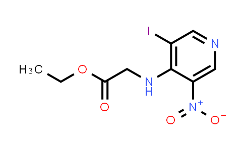 Ethyl 2-((3-iodo-5-nitropyridin-4-yl)amino)acetate