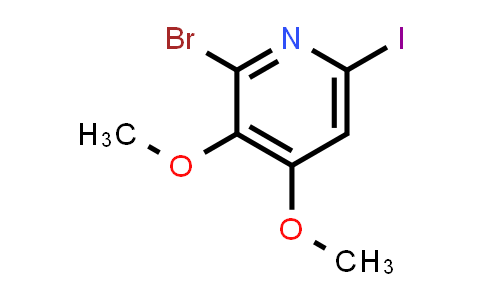 2-Bromo-6-iodo-3,4-dimethoxypyridine