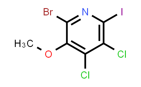 2-Bromo-4,5-dichloro-6-iodo-3-methoxypyridine