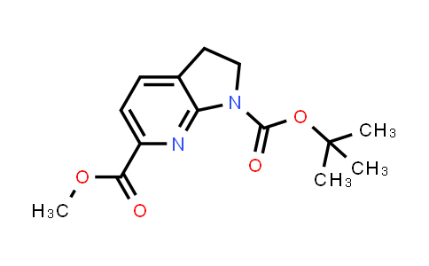 1-tert-Butyl 6-methyl 2,3-dihydro-1H-pyrrolo-[2,3-b]pyridine-1,6-dicarboxylate