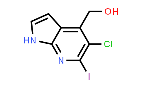 (5-Chloro-6-iodo-1H-pyrrolo[2,3-b]pyridin-4-yl)methanol