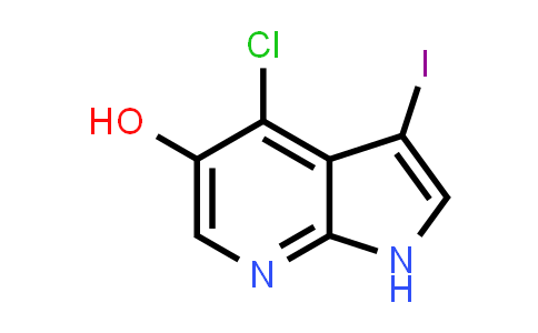 4-Chloro-3-iodo-1H-pyrrolo[2,3-b]pyridin-5-ol