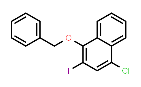 1-(Benzyloxy)-4-chloro-2-iodonaphthalene